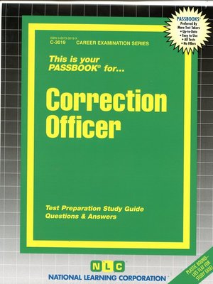 cover image of Correction Officer